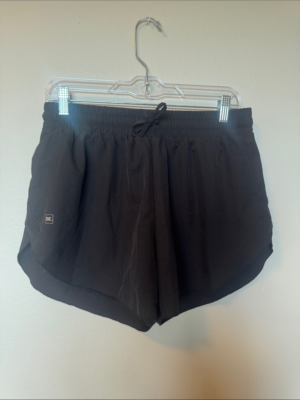 BEActive Black Women's Lightweight Running Shorts